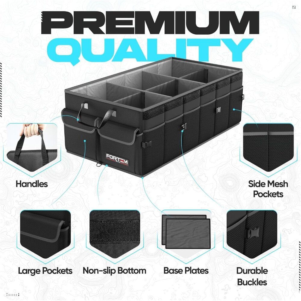 Trunk Organizer For SUV Car Trunk Organizer, Foldable Storage, Car Accessories f - Picture 2 of 7